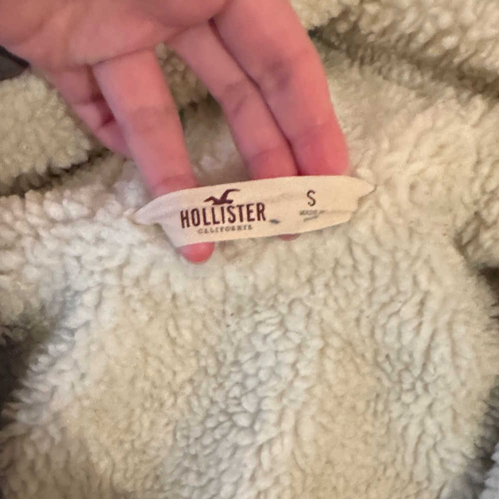 Hollister Brown Utility Jacket with Hood - Picture 2 of 7